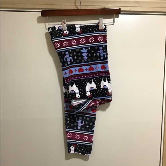 cute and comfortable leggings with Llamas in the design in Size XL - Picture 2 of 3
